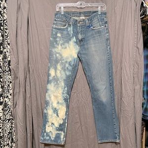 Roebuck & Co. custom acid dyed slim straight jeans